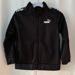 Puma Black Zip-Up Jacket. Size 3T.‎ New with tags.